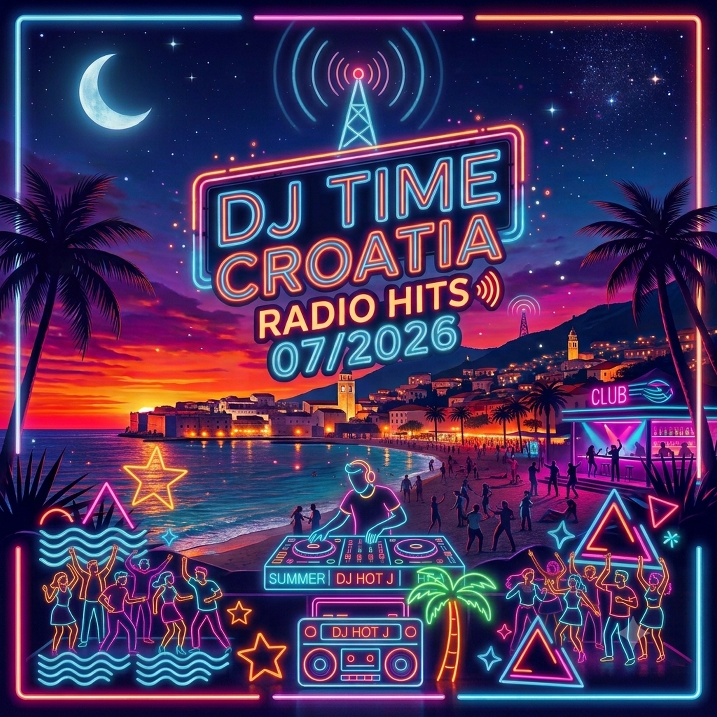 Dj Time Radio Hits 07 2026 (Mixed By DJ Hot J)